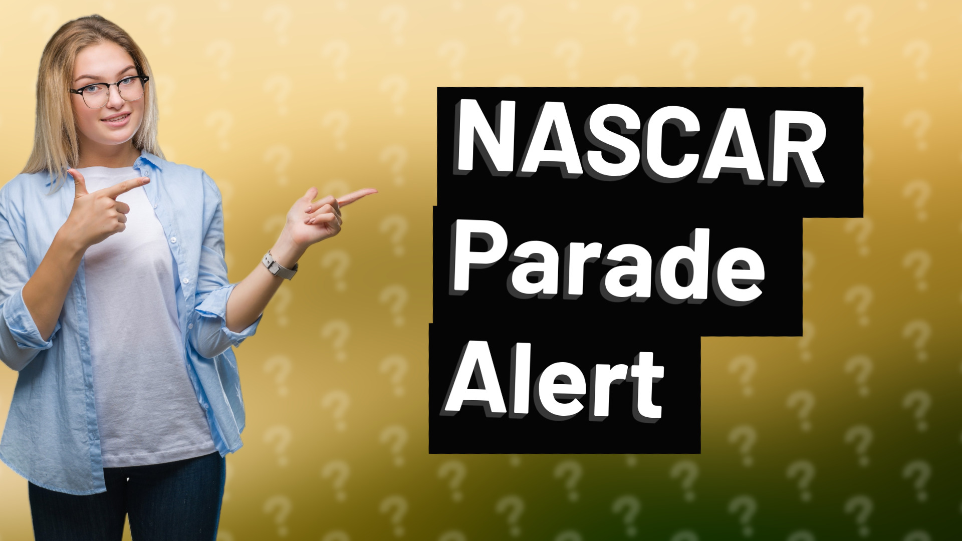 NASCAR Parade Alert