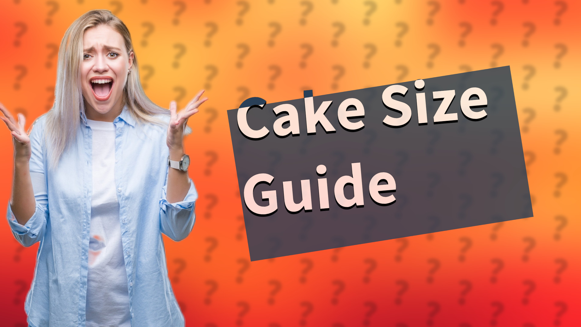 Cake Size Guide