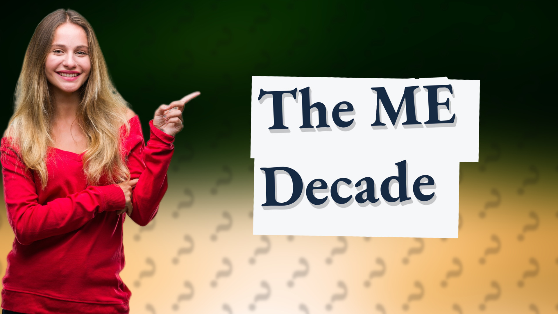 The ME Decade