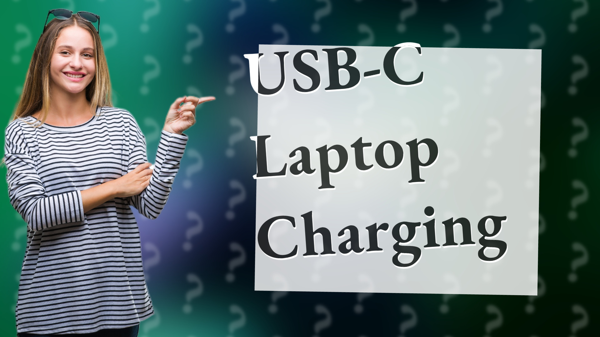 USB-C Laptop Charging