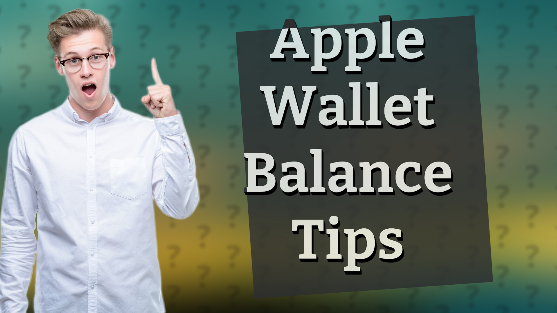 Apple Wallet Balance Tips