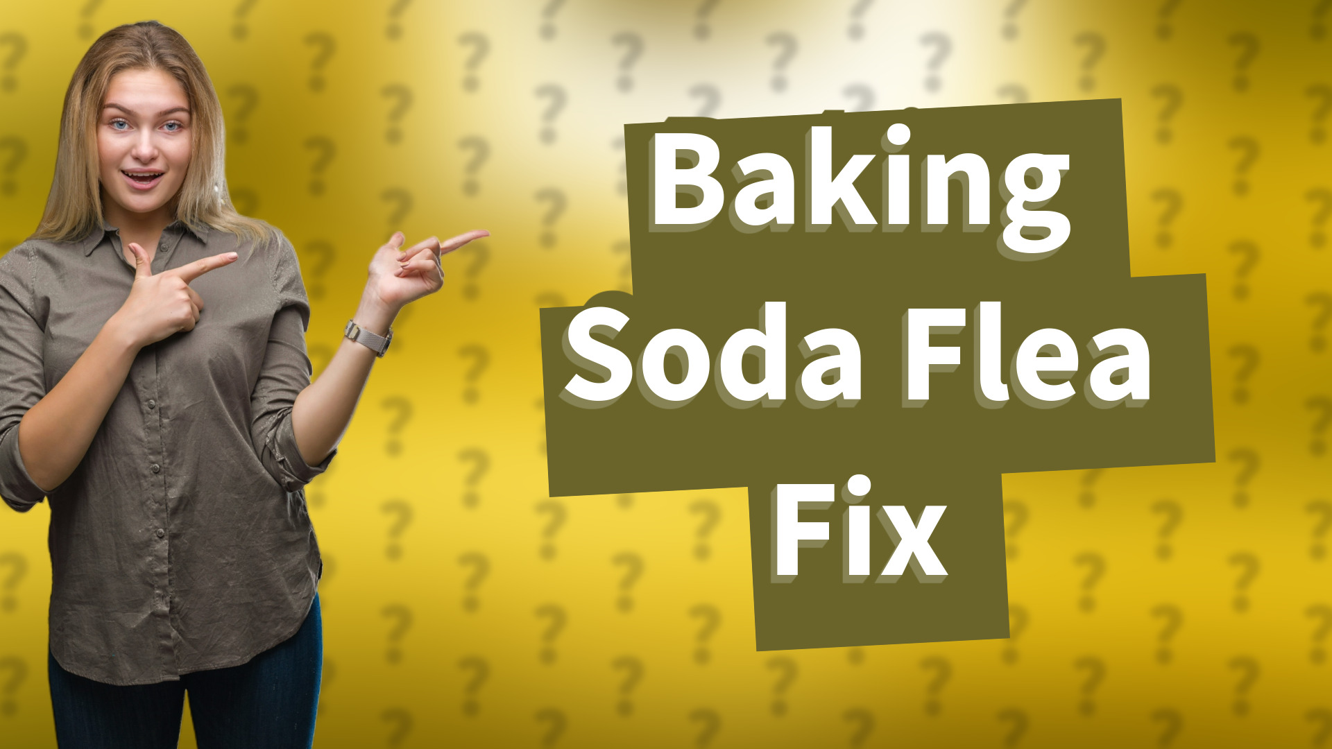 Baking Soda Flea Fix