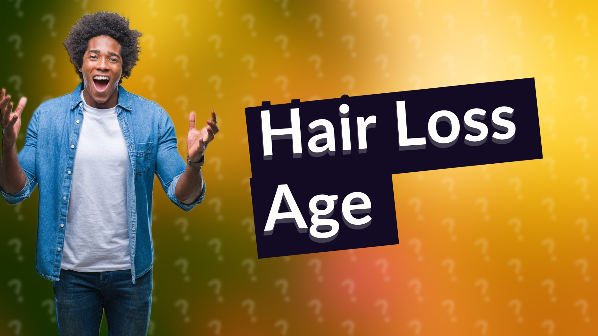 Hair Loss Age