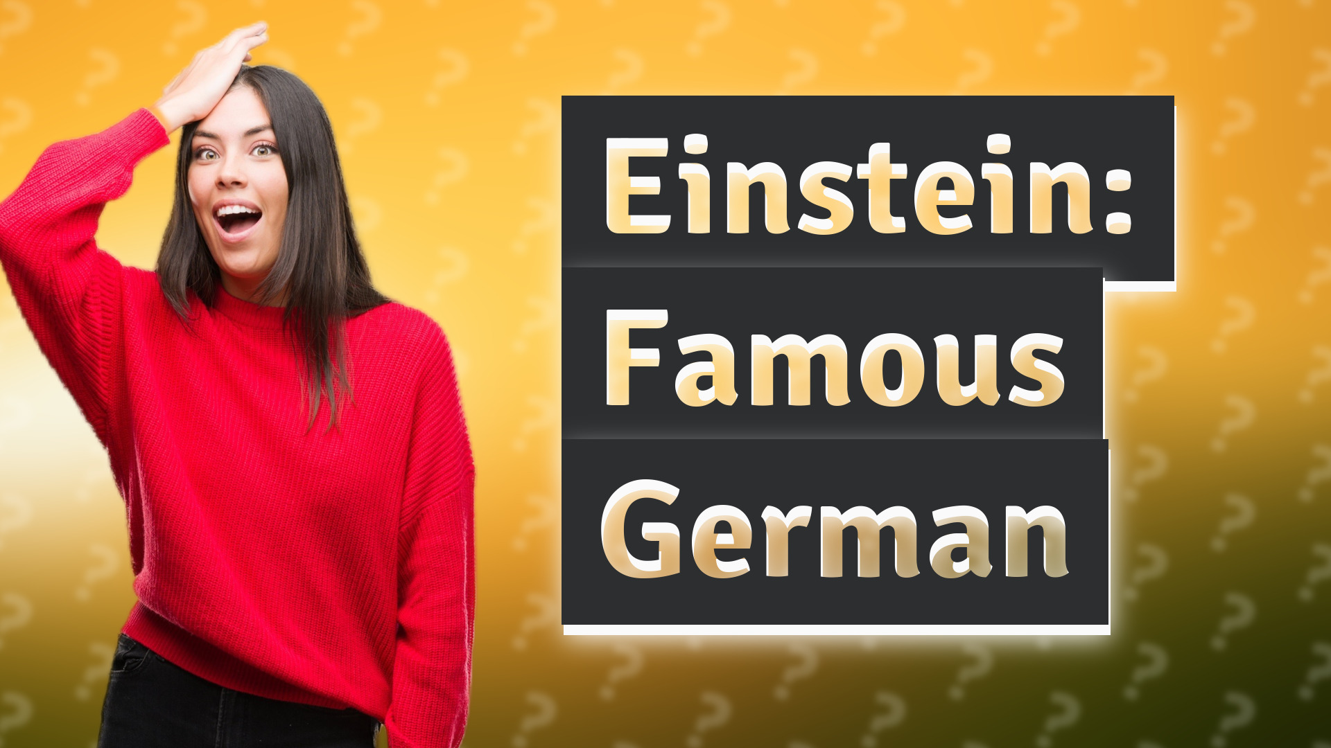 Einstein: Famous German