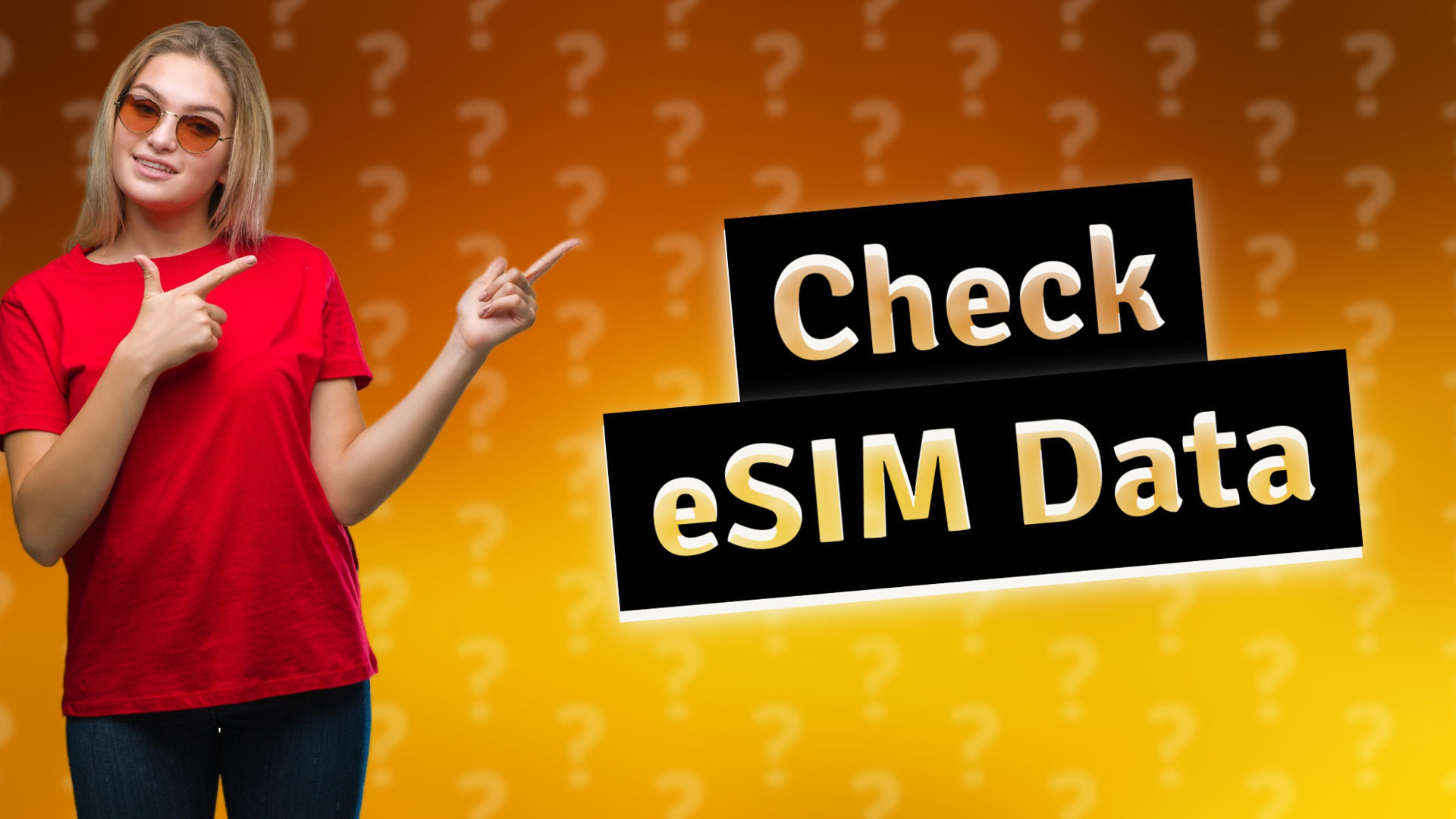 Check eSIM Data