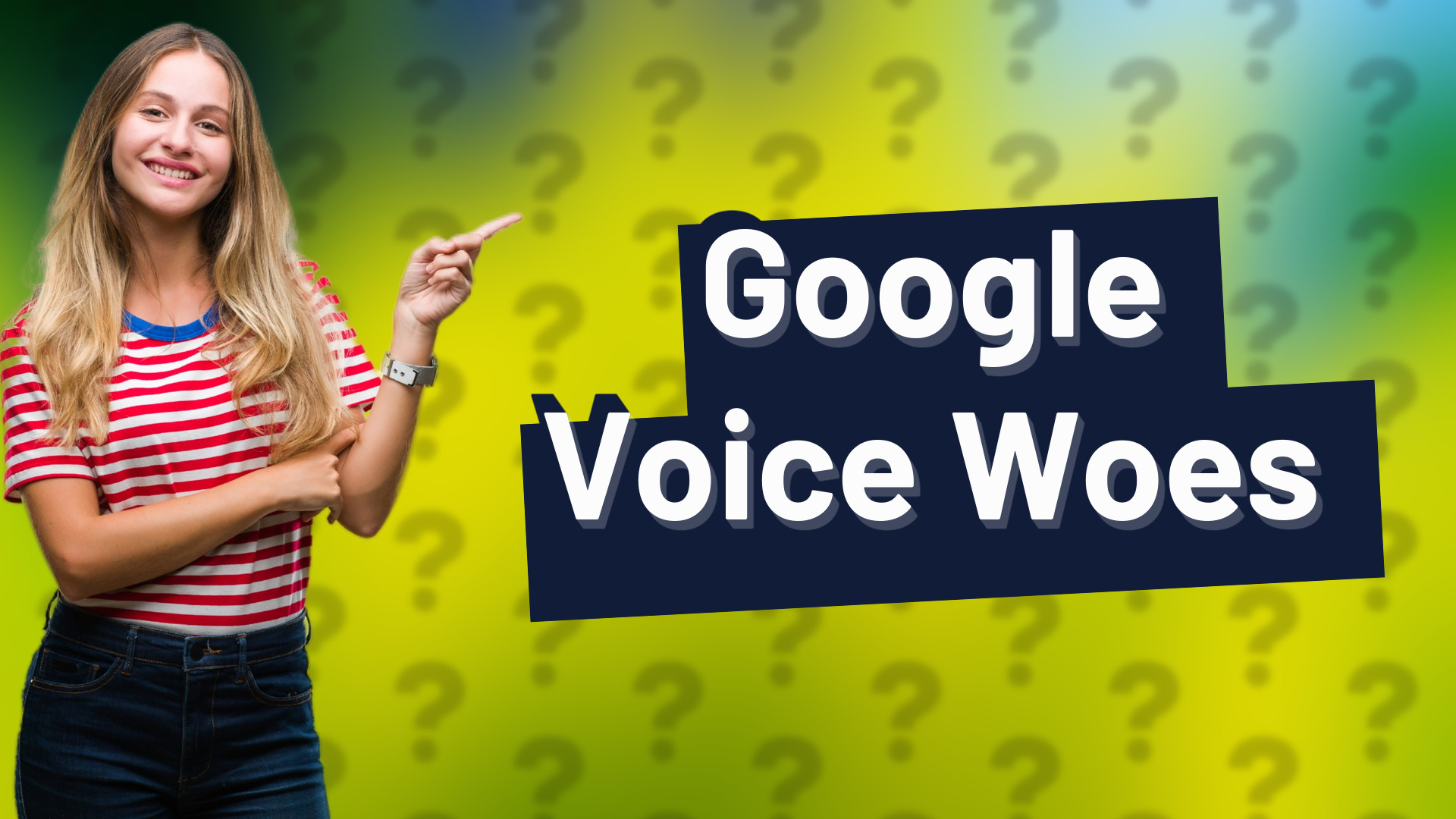 Google Voice Woes