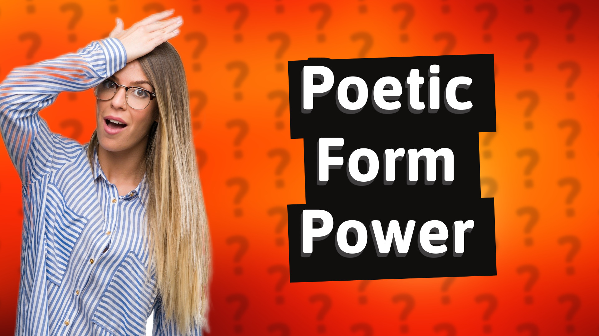 Poetic Form Power