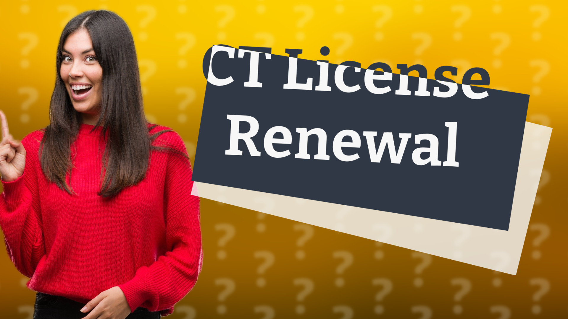 CT License Renewal