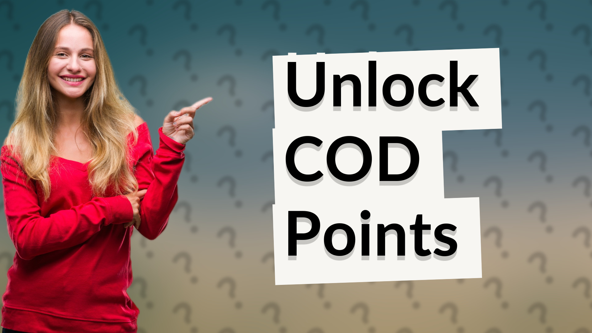 Unlock COD Points