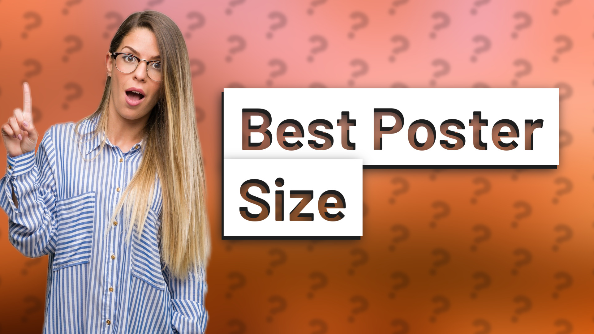 Best Poster Size