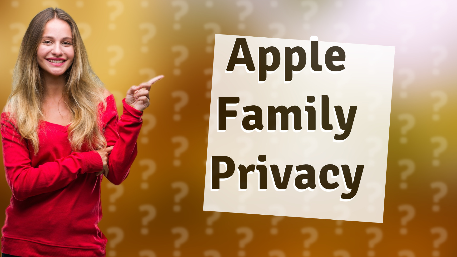 Apple Family Privacy