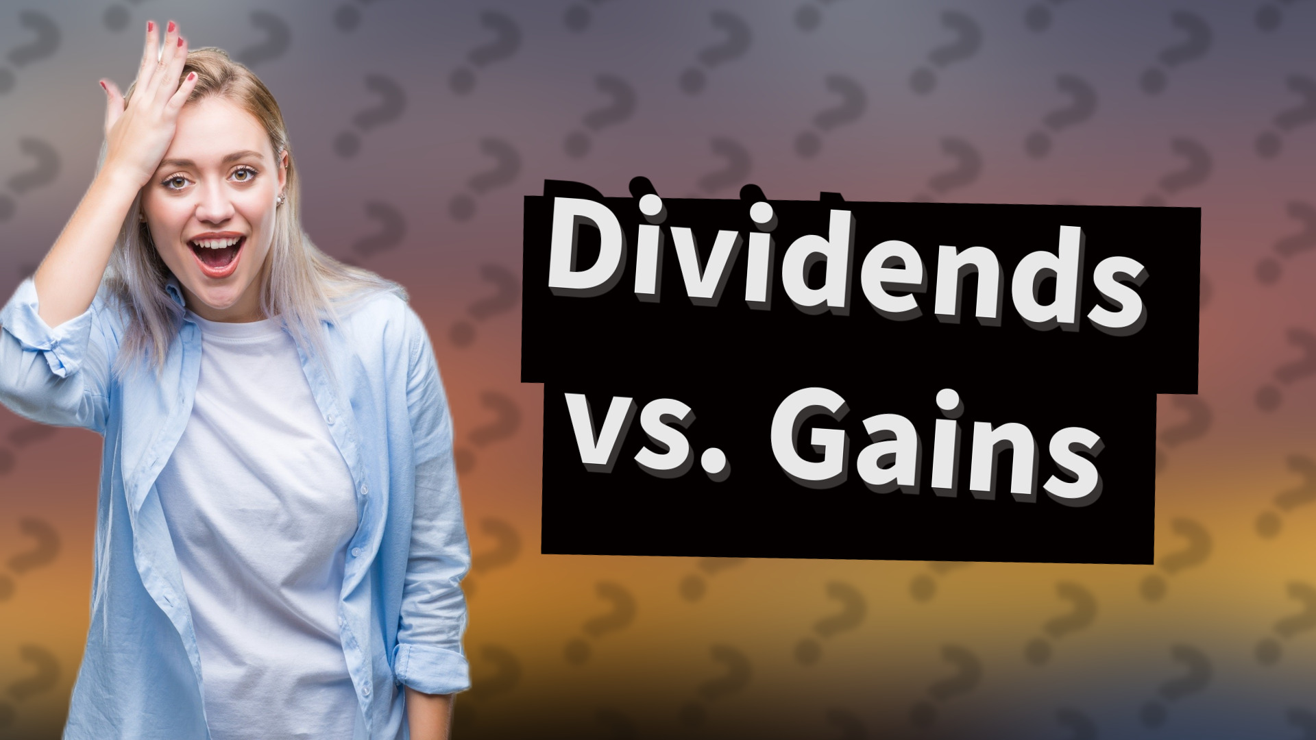 Dividends vs. Gains