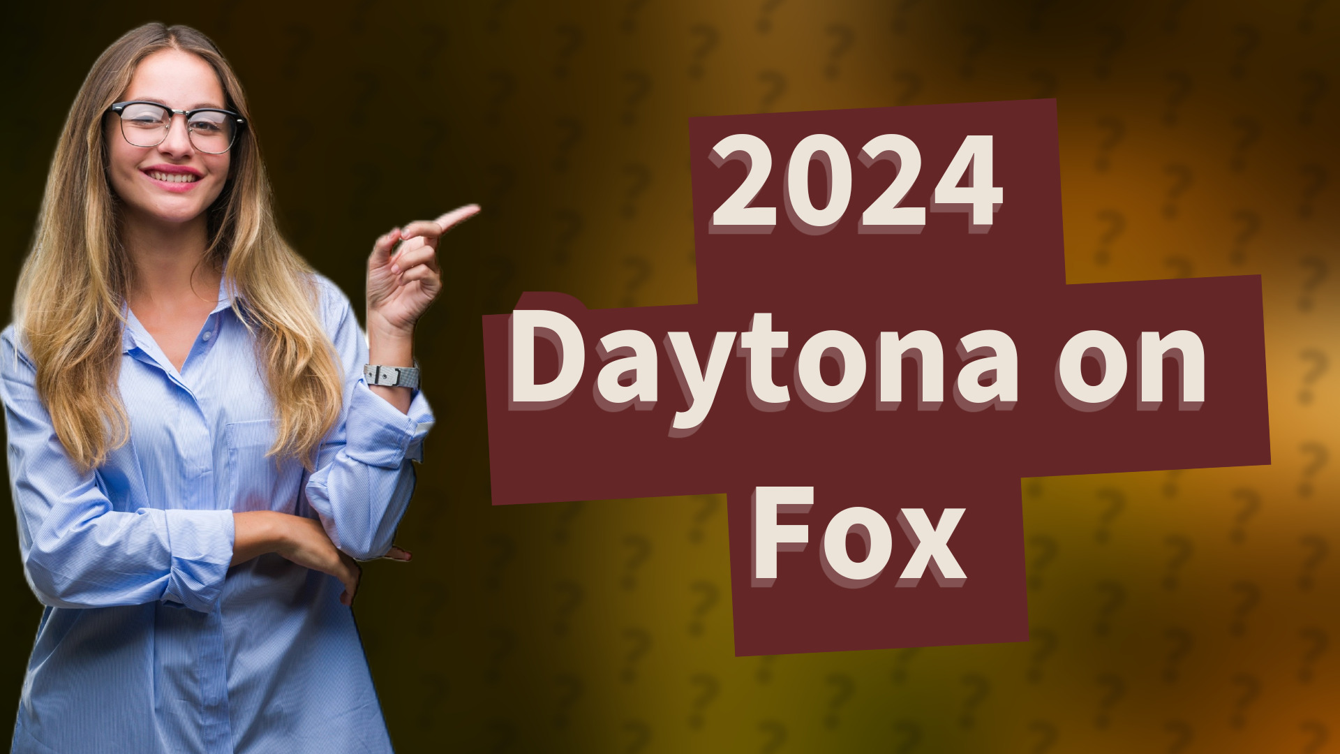 2024 Daytona on Fox