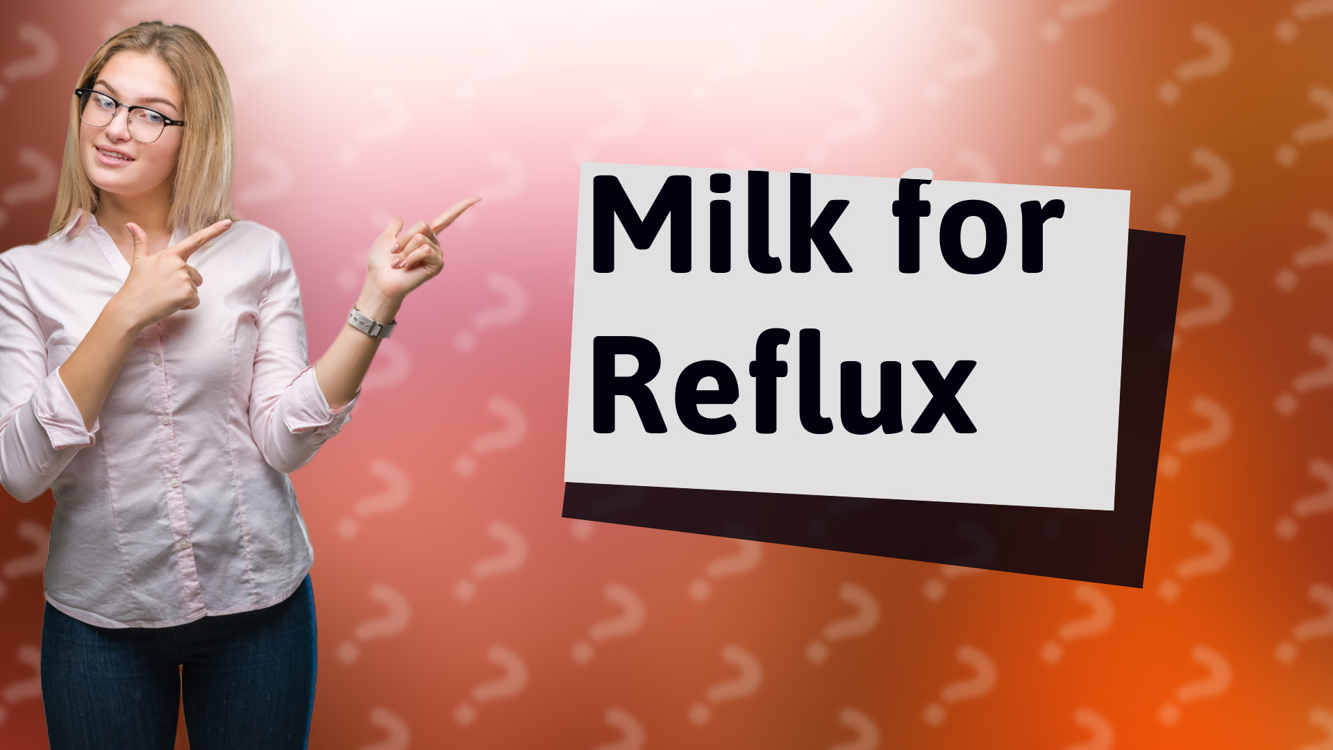 Milk for Reflux