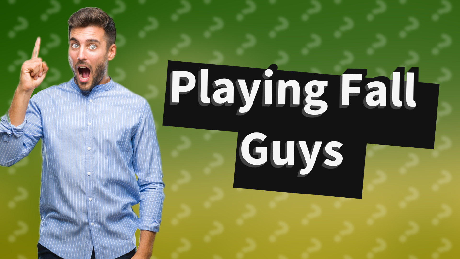 Playing Fall Guys