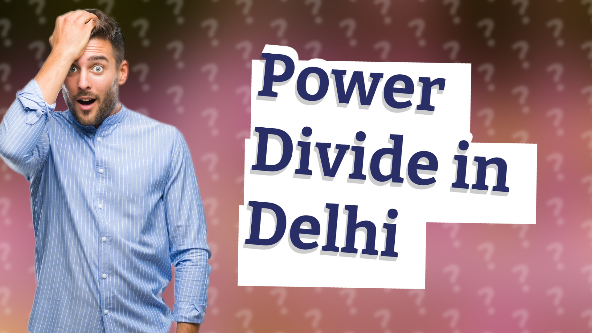 Power Divide in Delhi