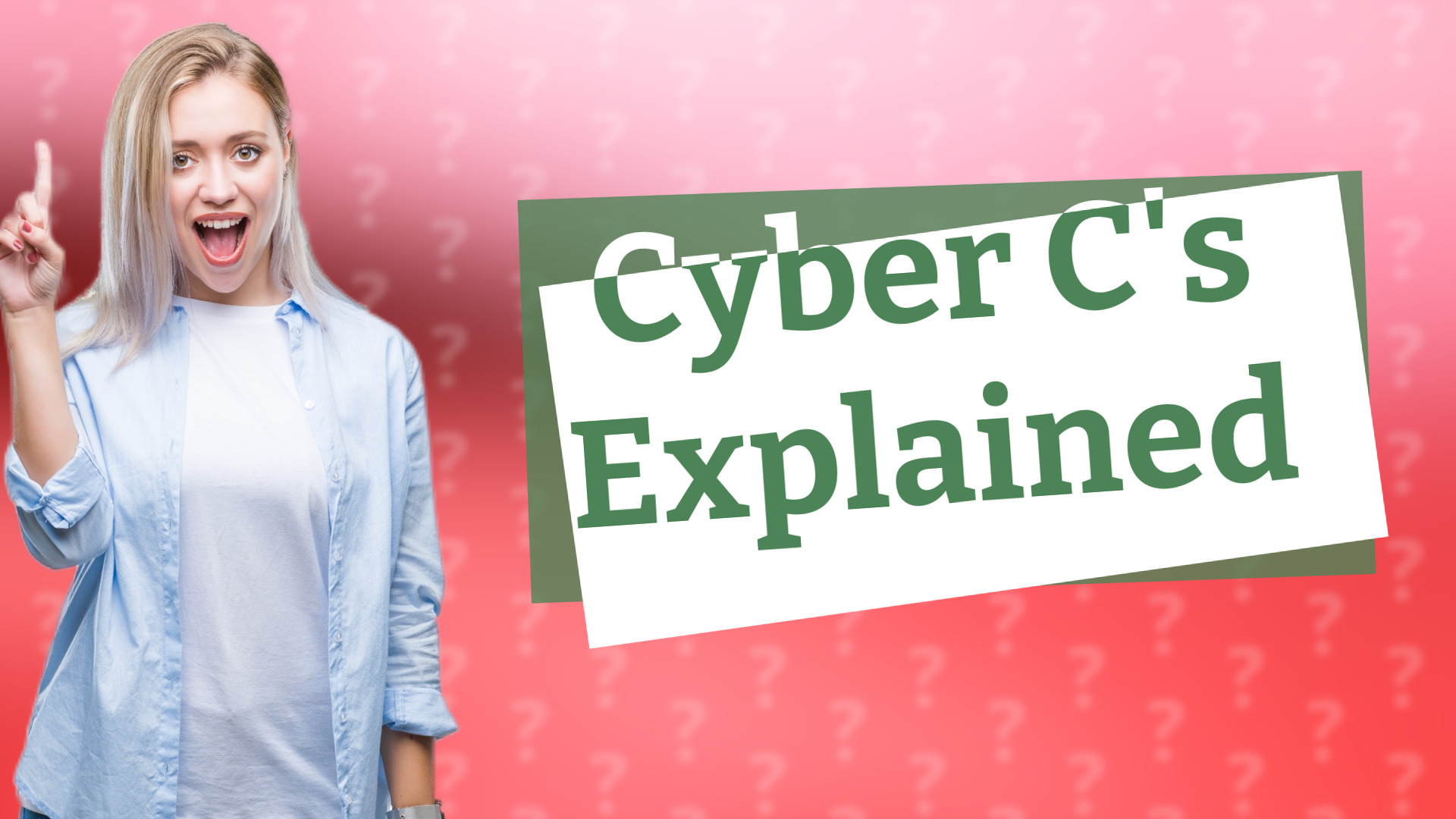 Cyber C's Explained