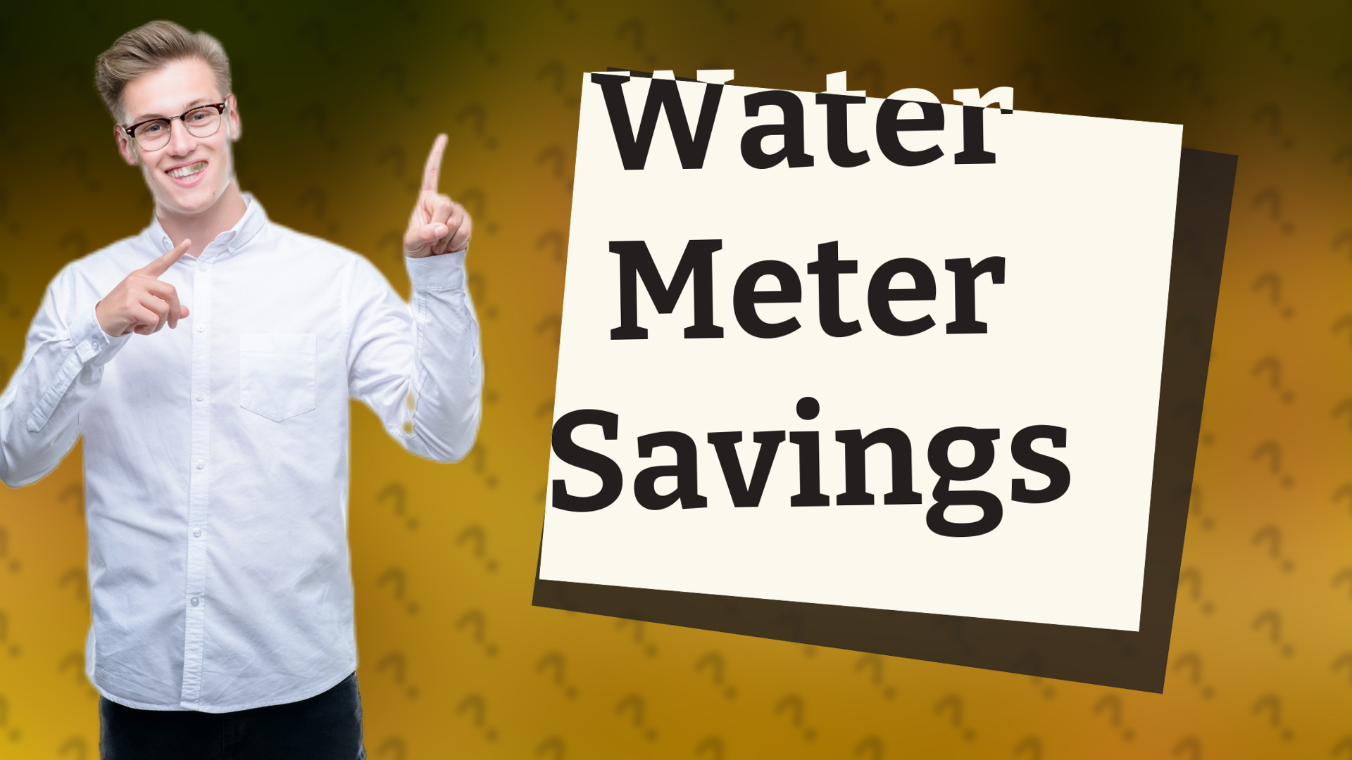 Water Meter Savings