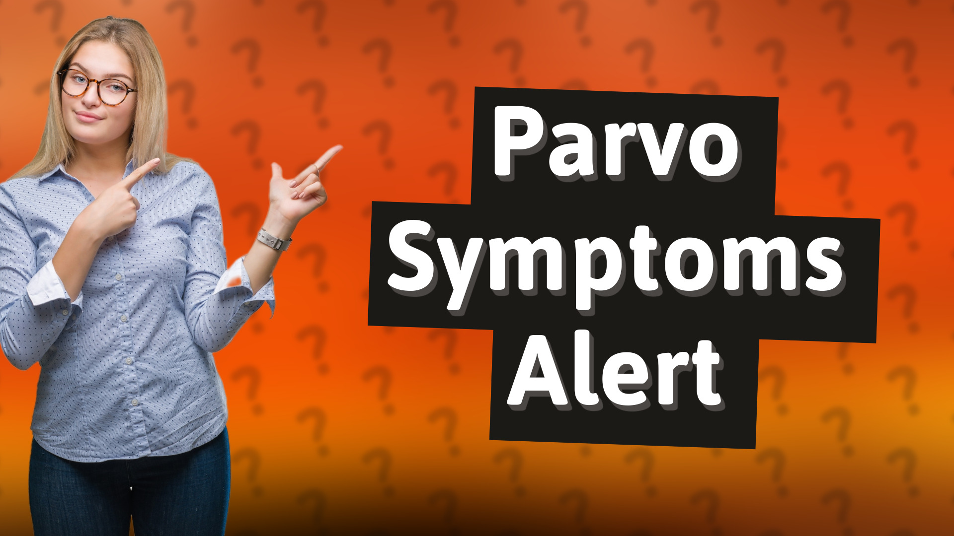 Parvo Symptoms Alert