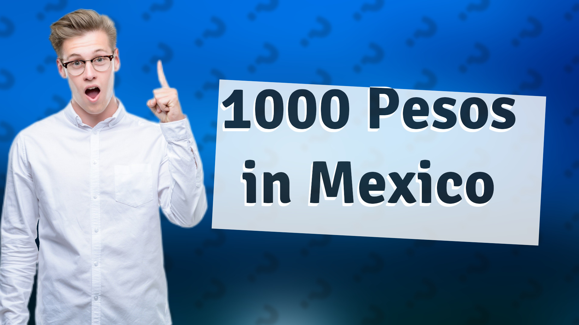 1000 Pesos in Mexico
