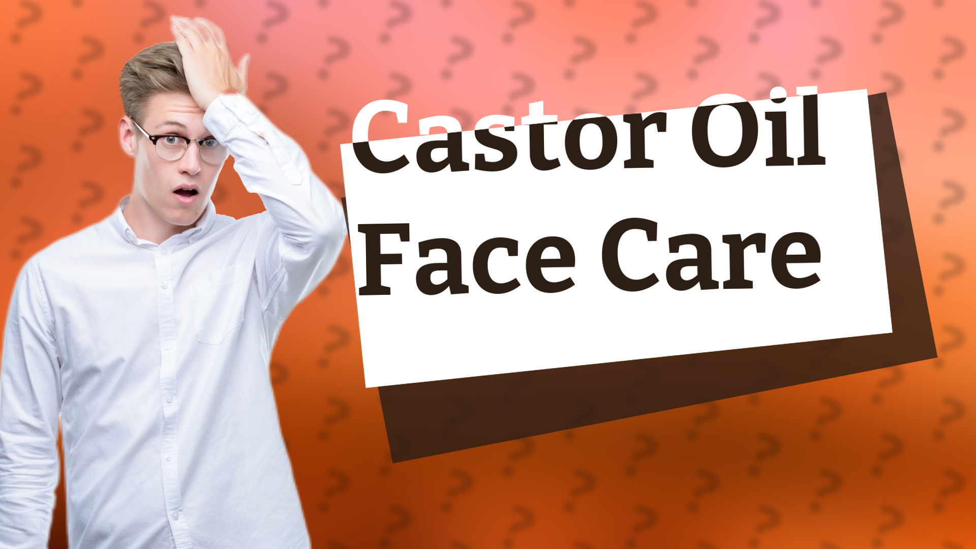 Castor Oil Face Care
