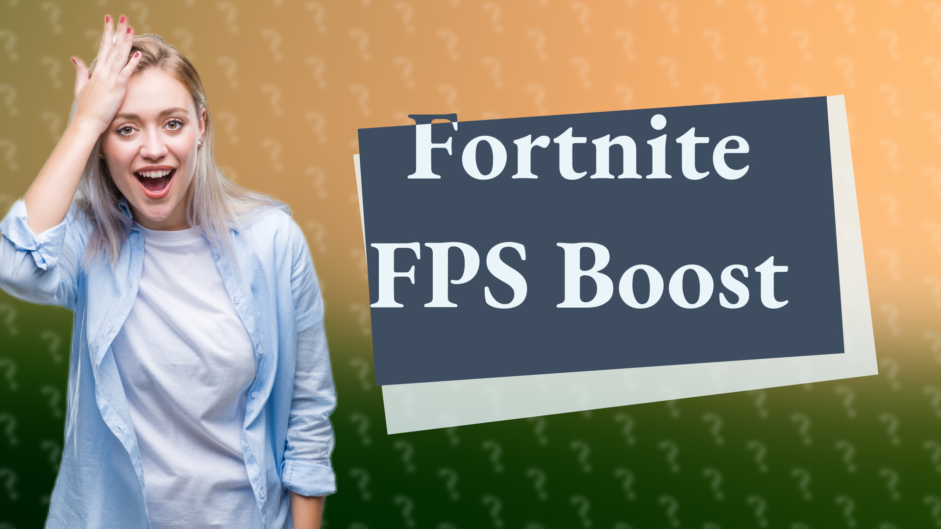 Fortnite FPS Boost