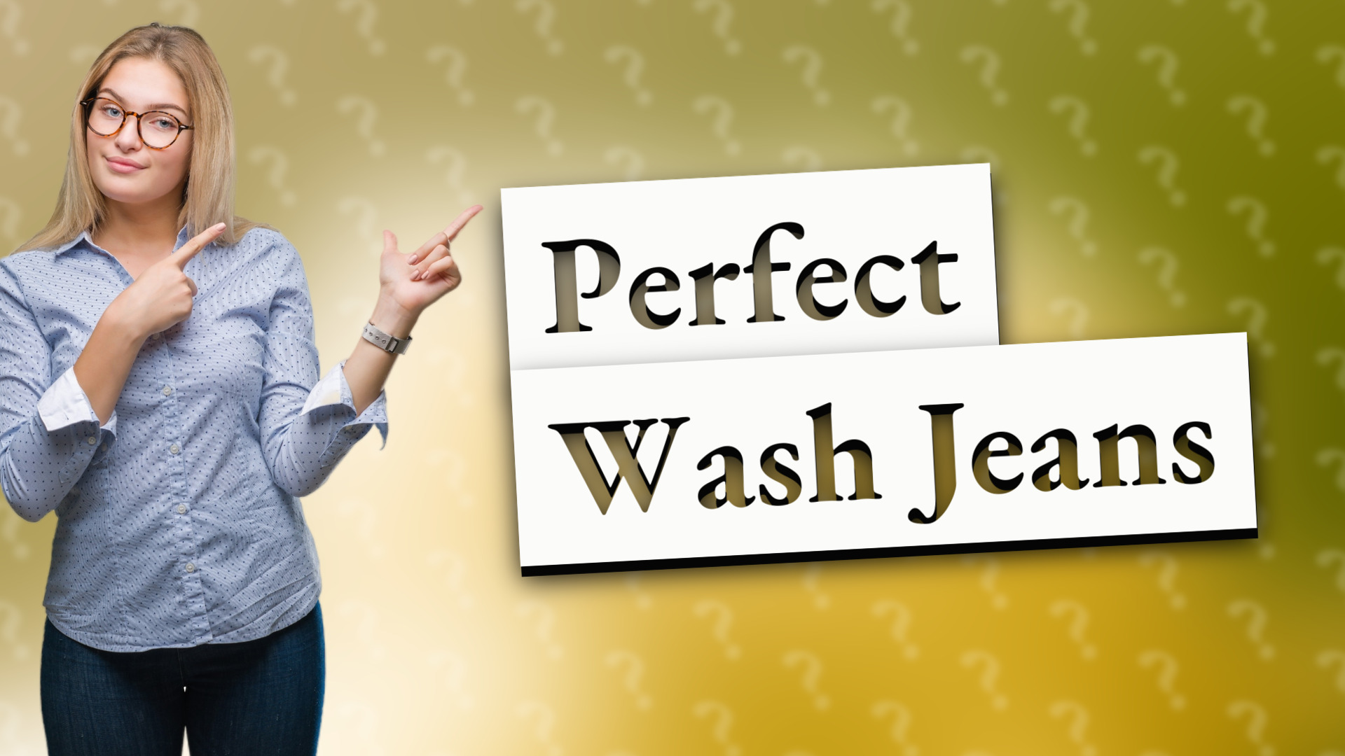 Perfect Wash Jeans