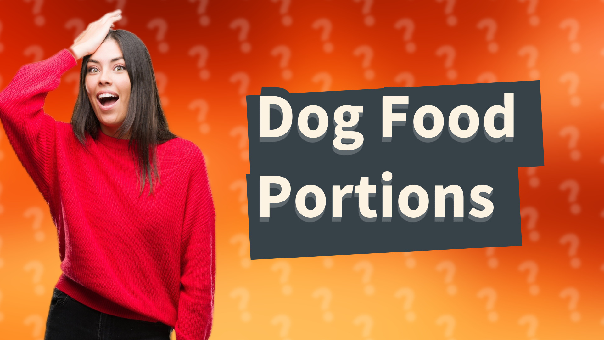 Dog Food Portions