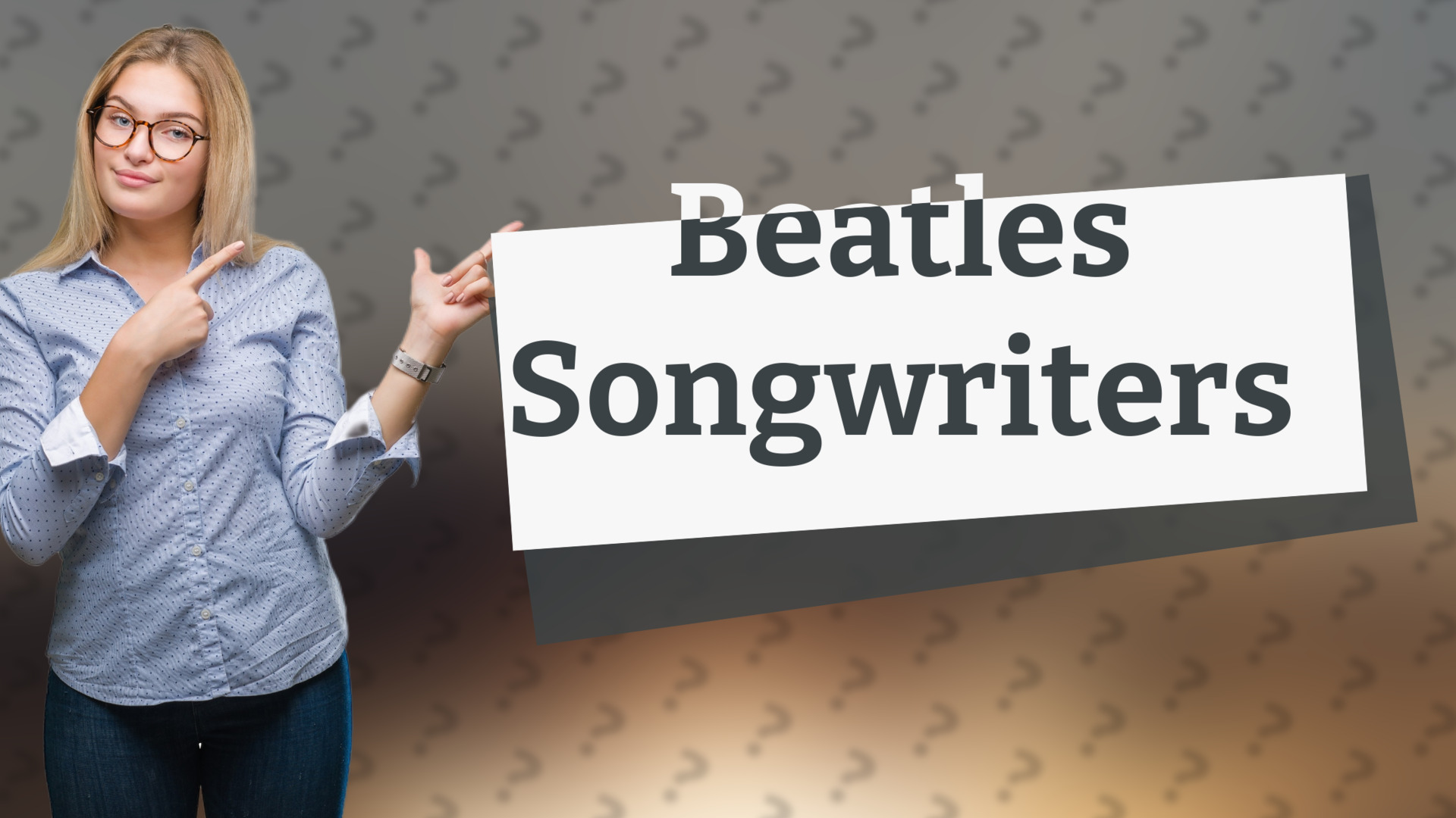 Beatles Songwriters