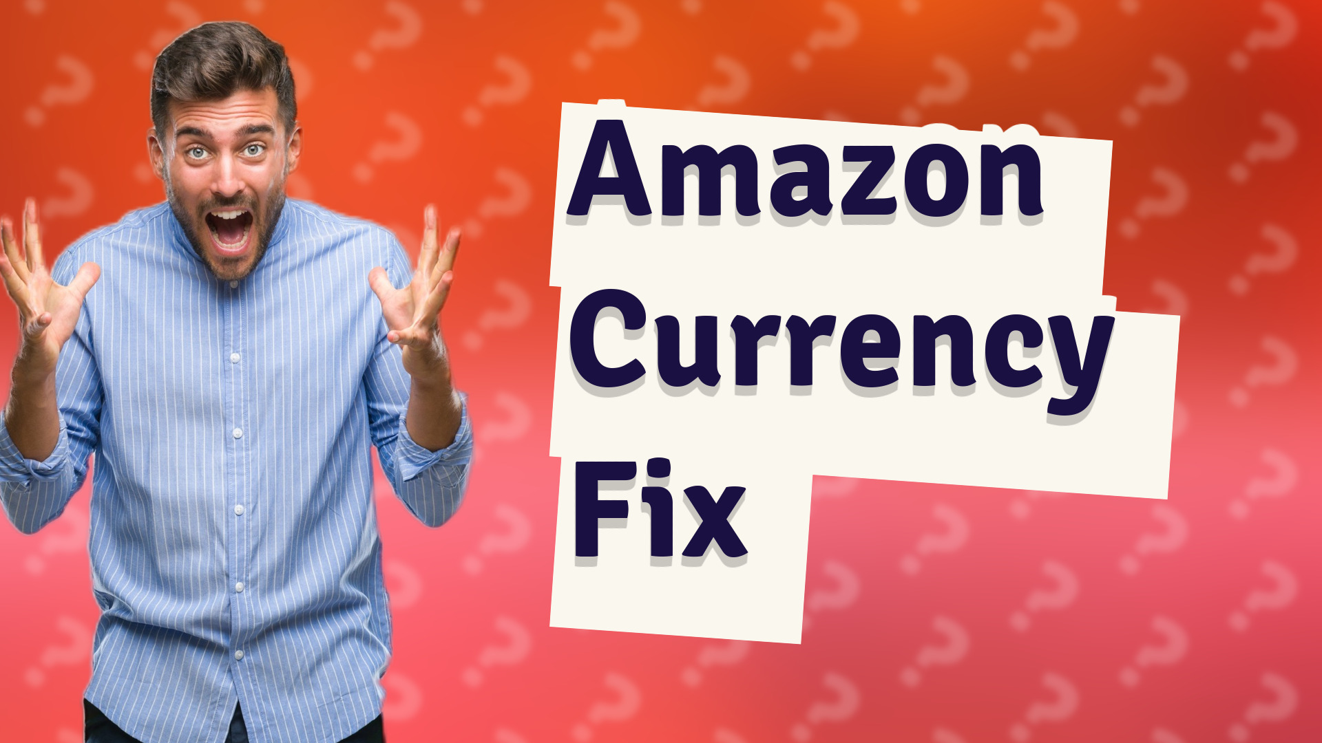 Amazon Currency Fix