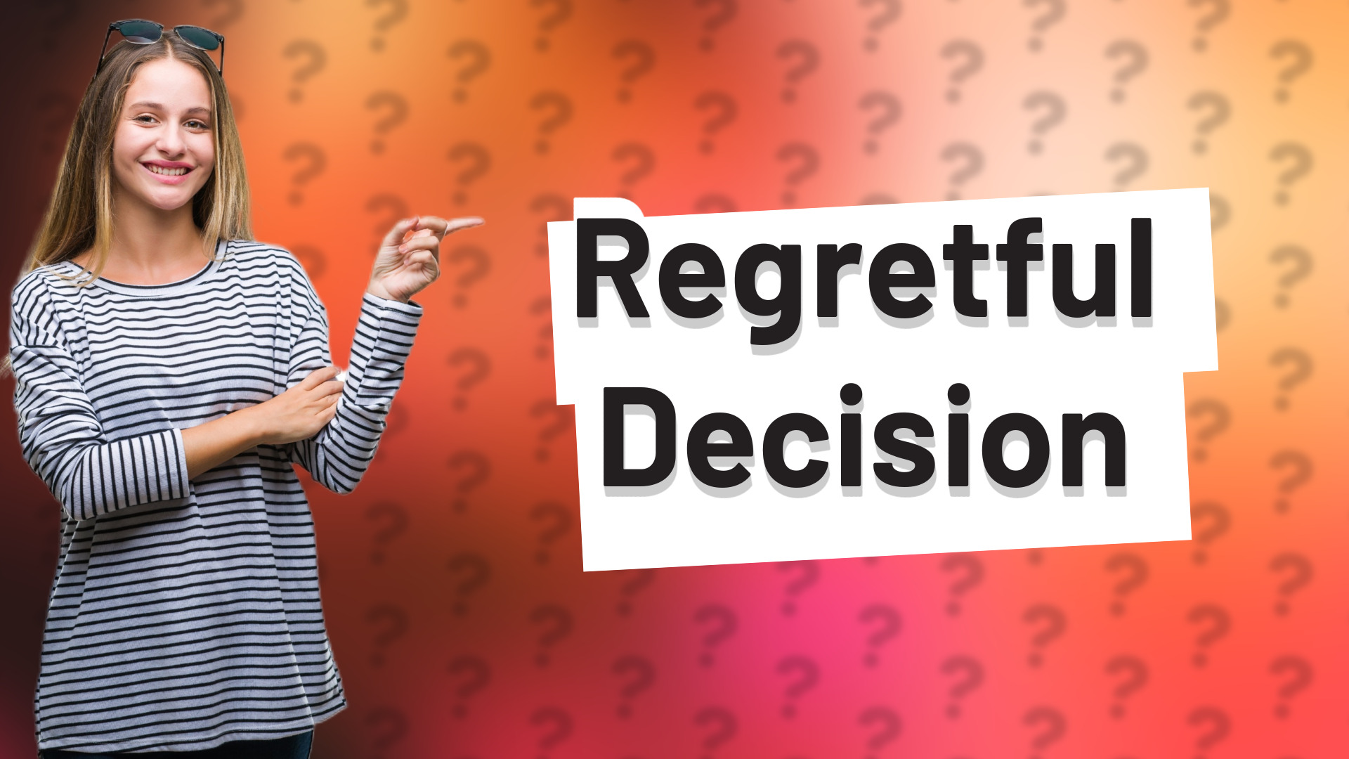 Regretful Decision