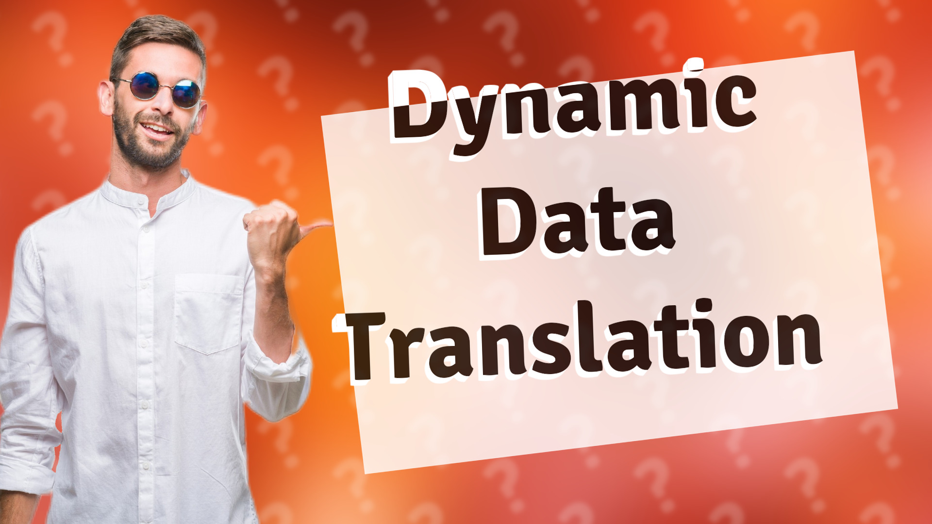 Dynamic Data Translation