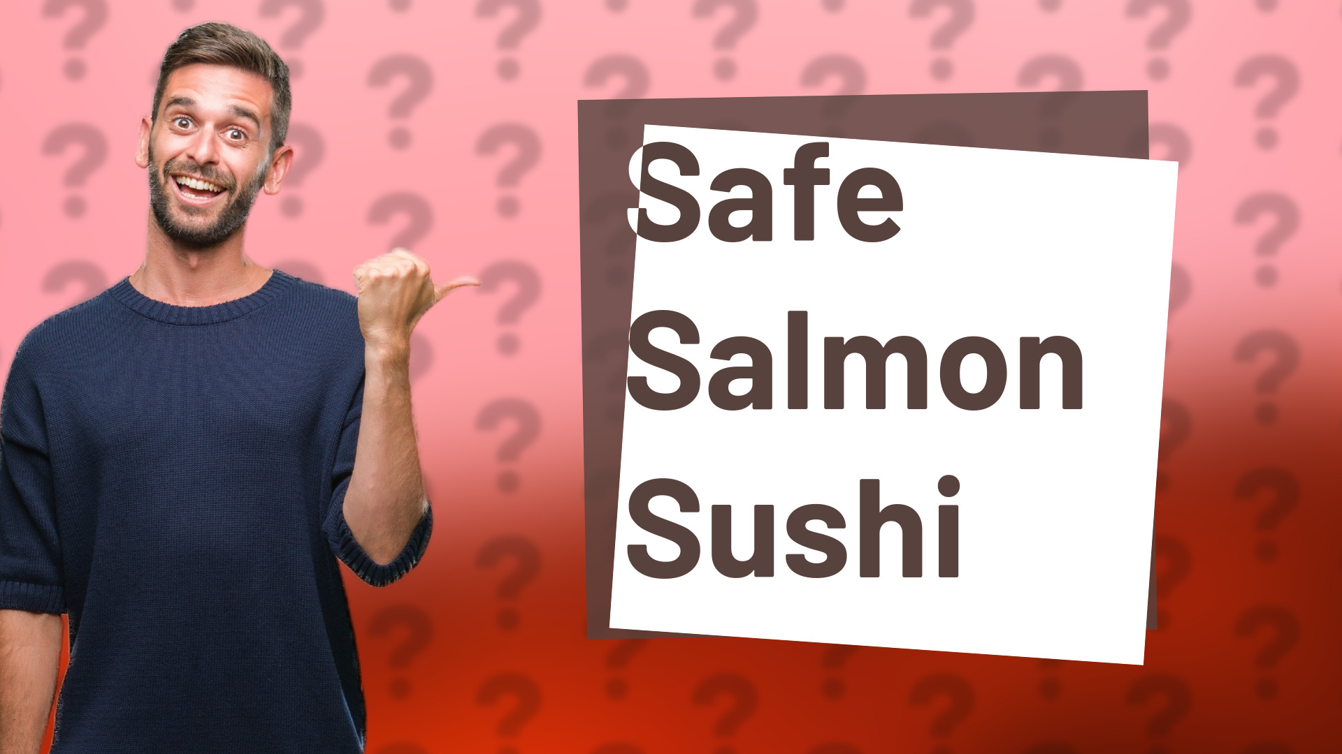 Safe Salmon Sushi