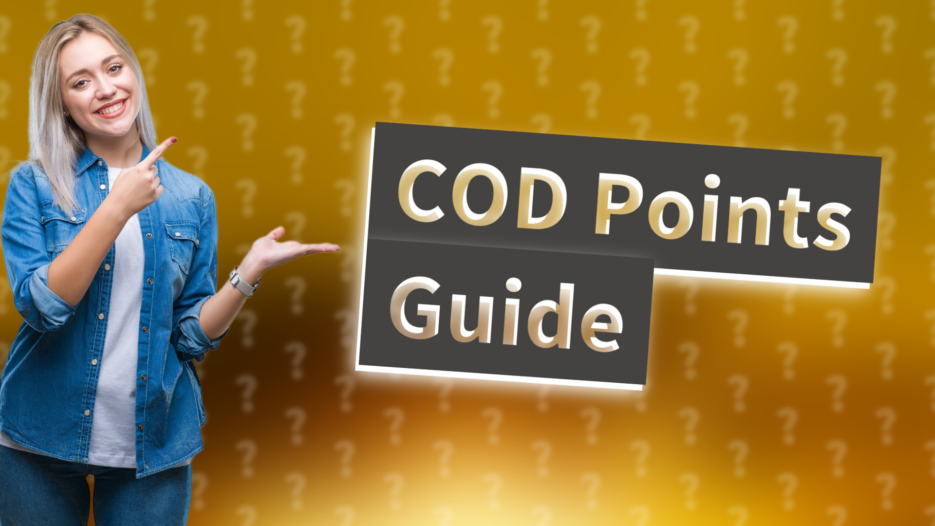 COD Points Guide