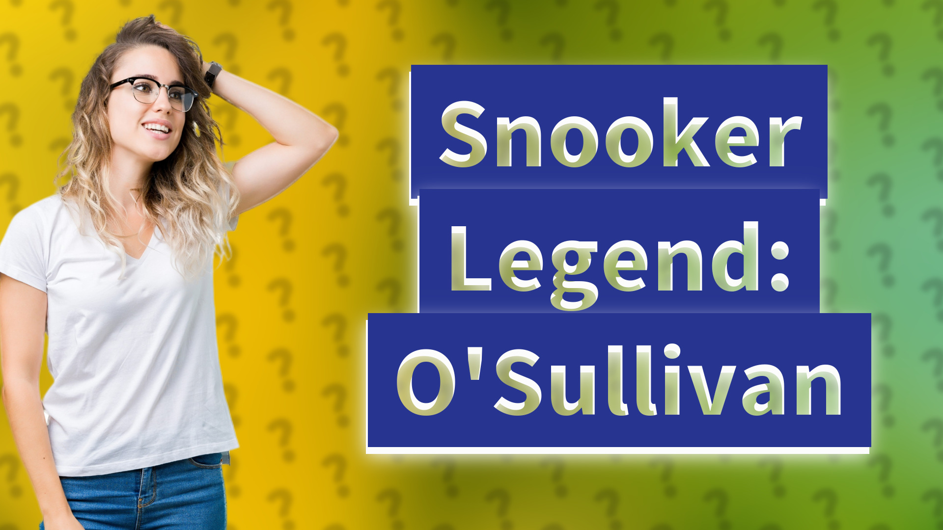 Snooker Legend: O'Sullivan