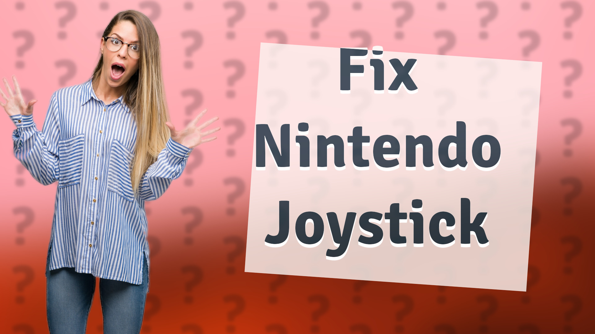 Fix Nintendo Joystick