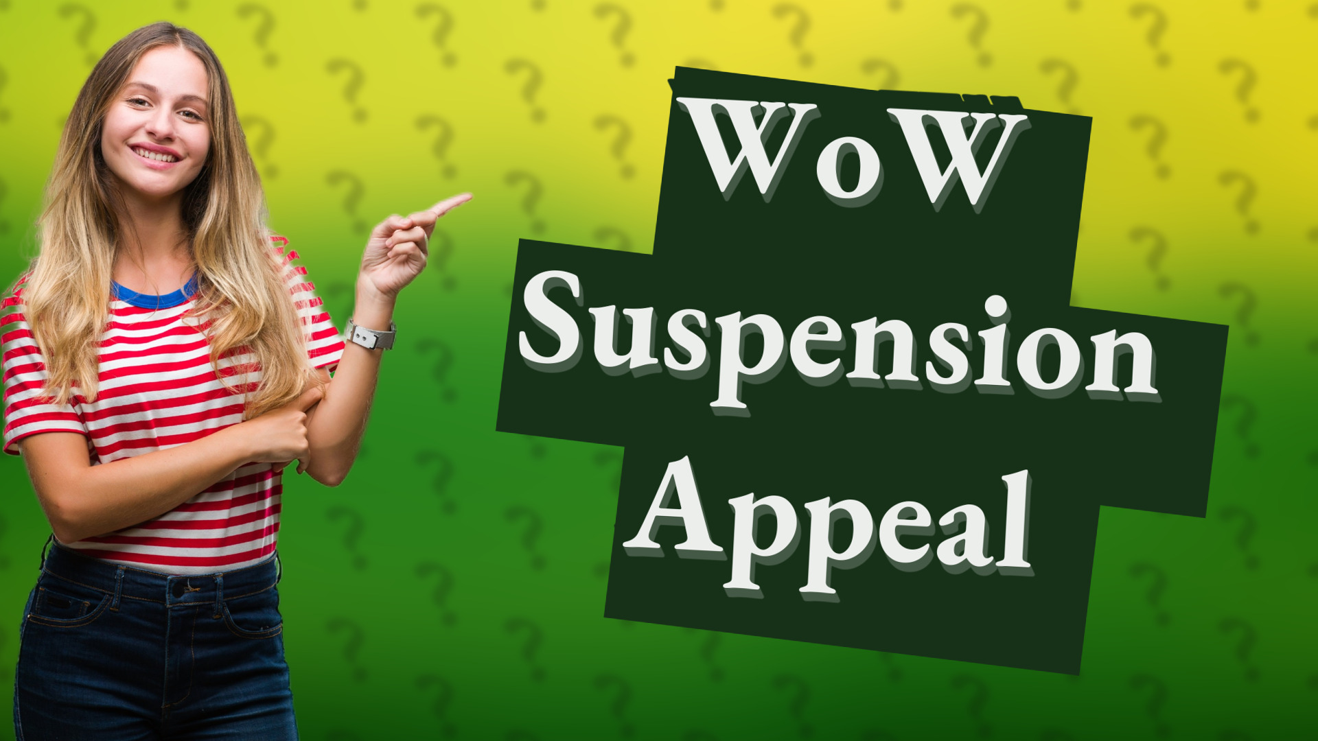 WoW Suspension Appeal