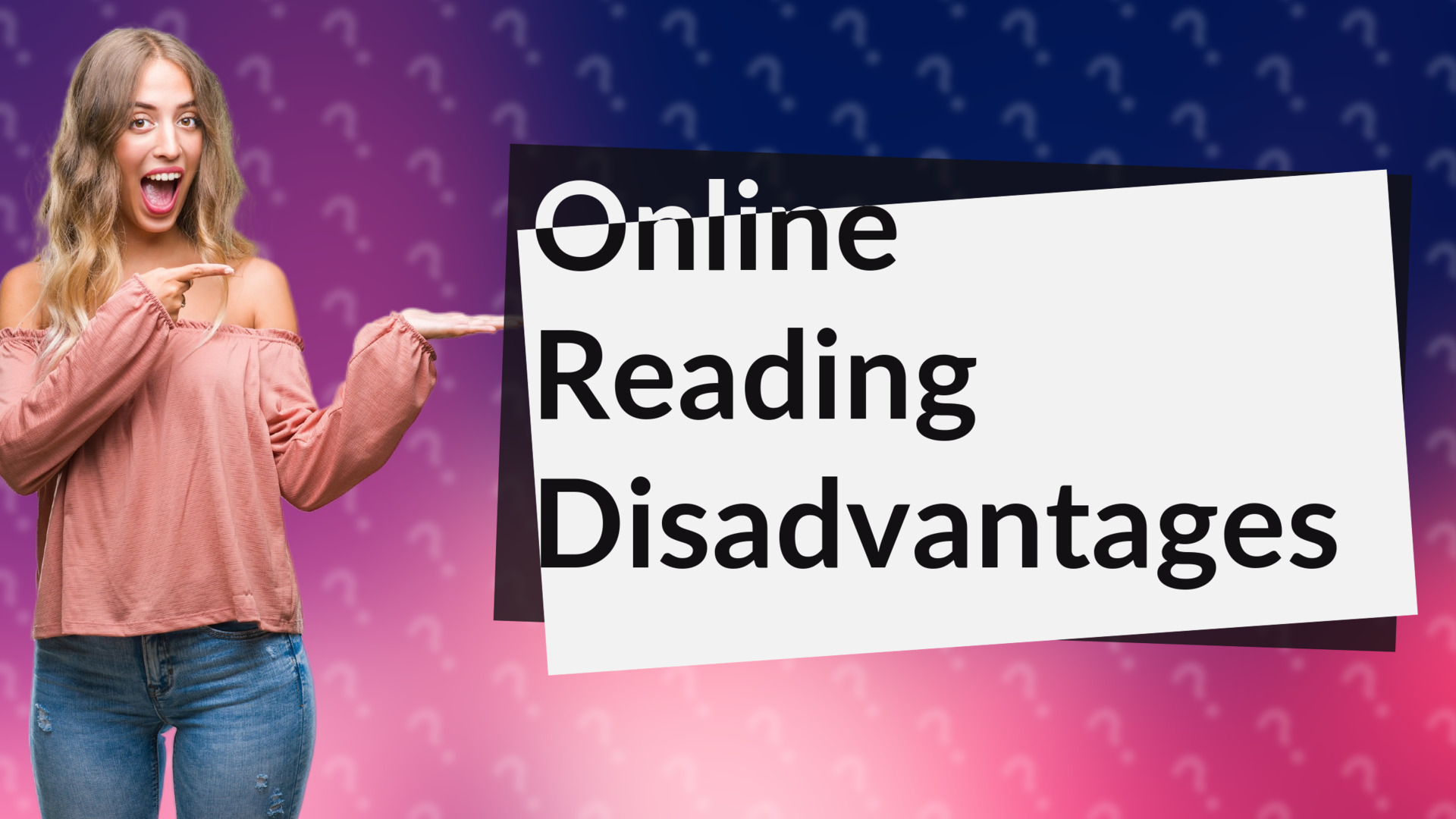 Online Reading Disadvantages