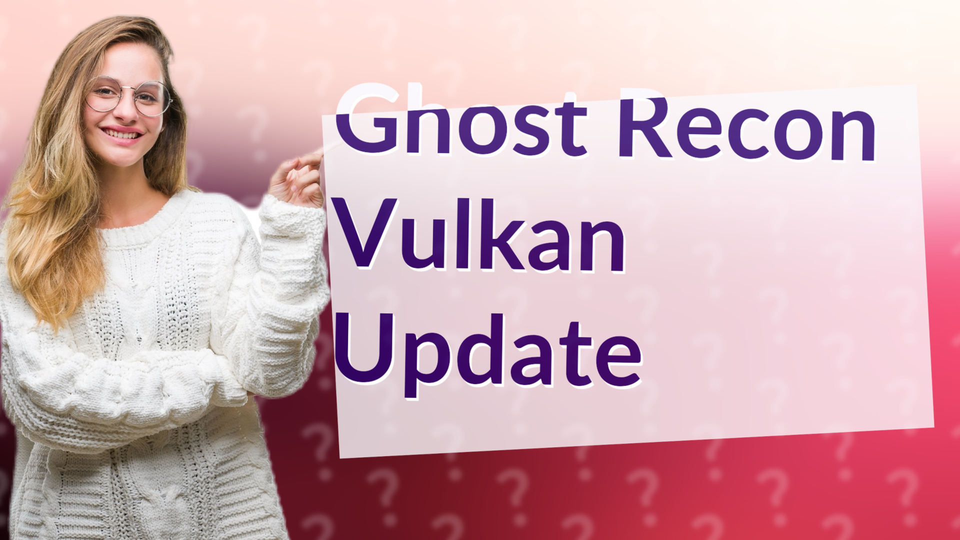 Ghost Recon Vulkan Update
