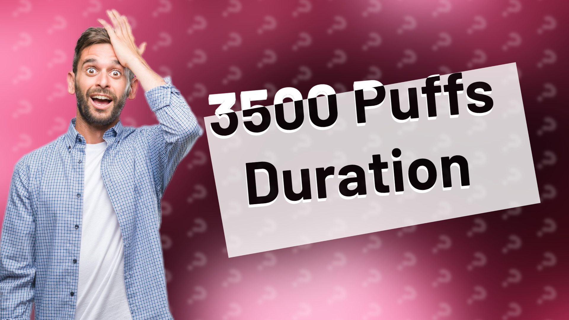 3500 Puffs Duration