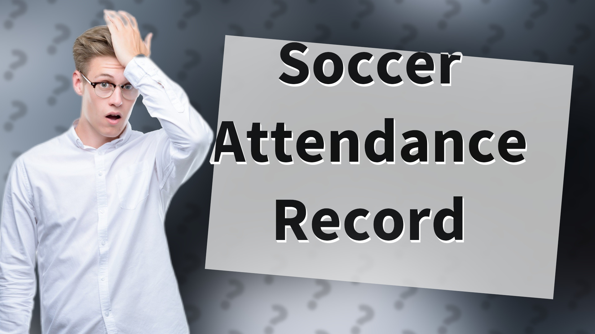 Soccer Attendance Record