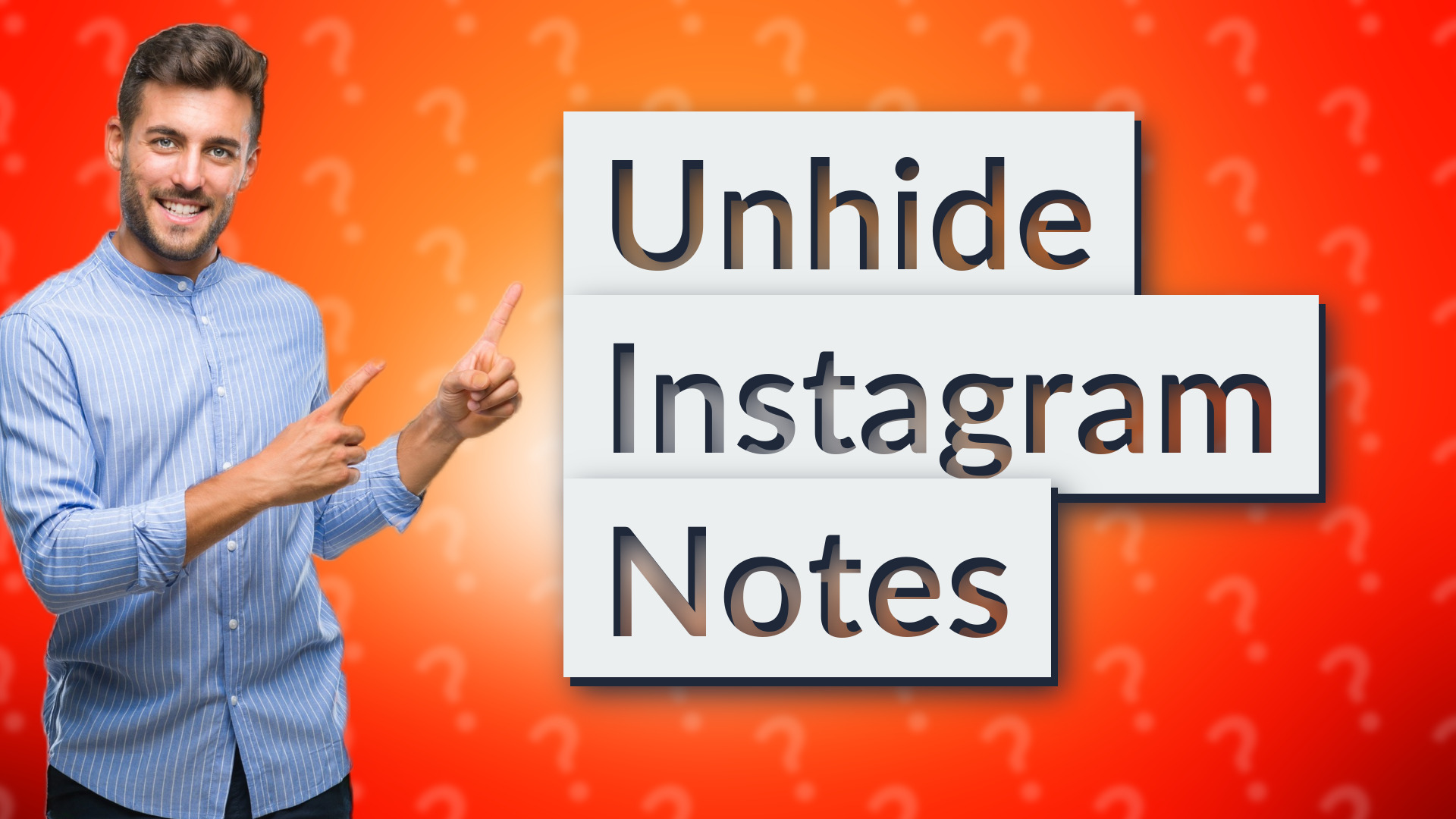 Unhide Instagram Notes