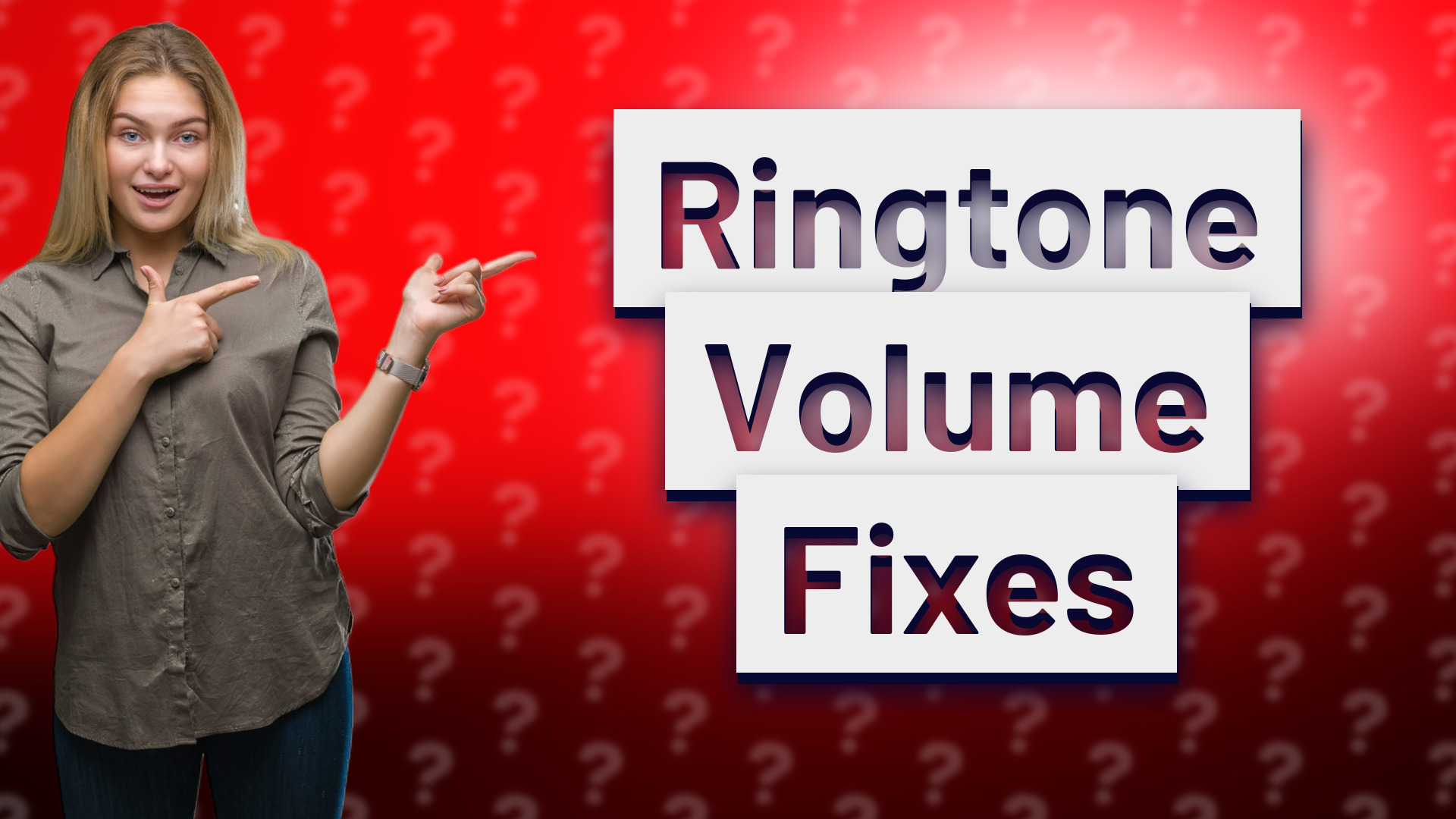 Ringtone Volume Fixes