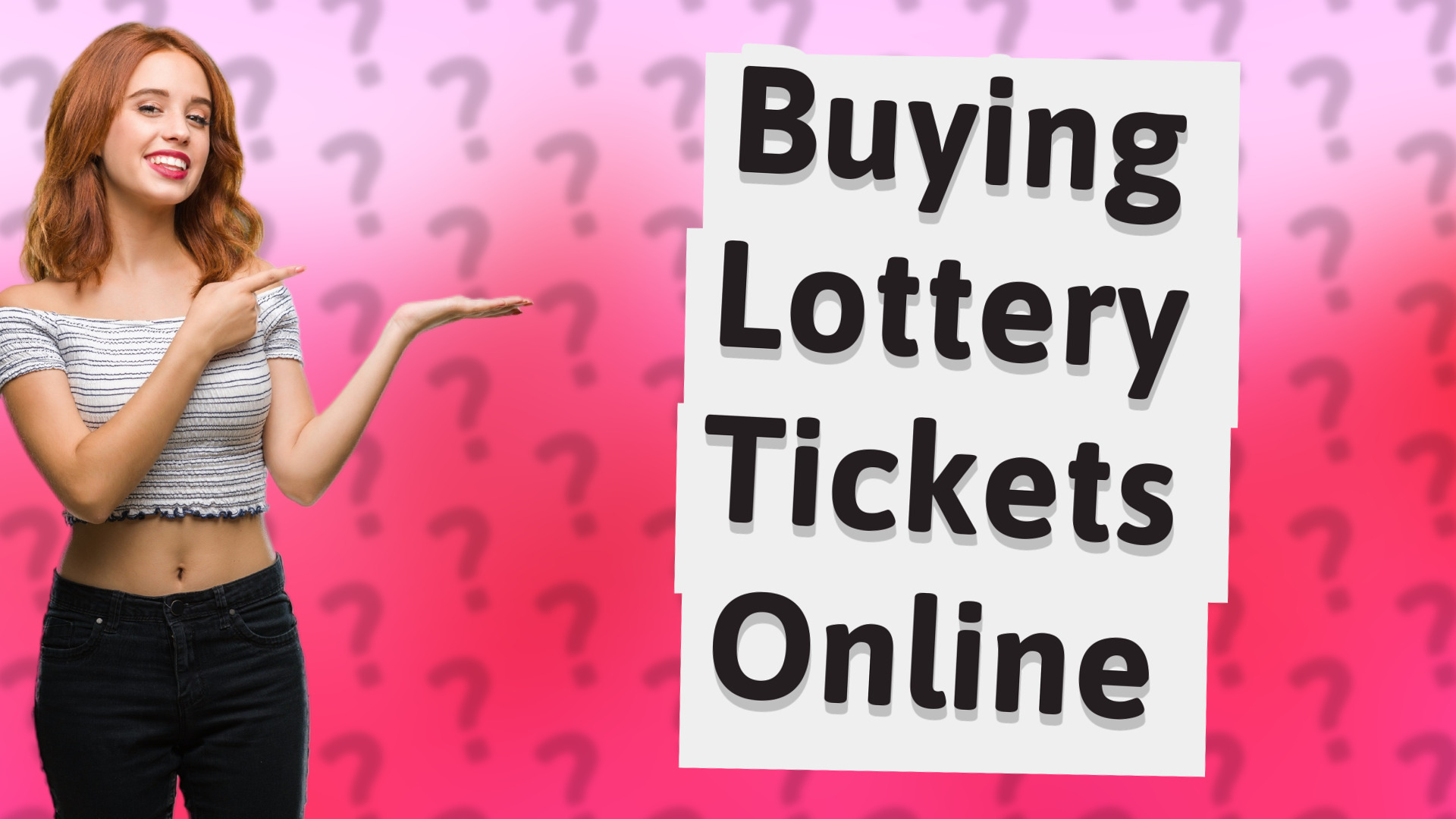 Buying Lottery Tickets Online