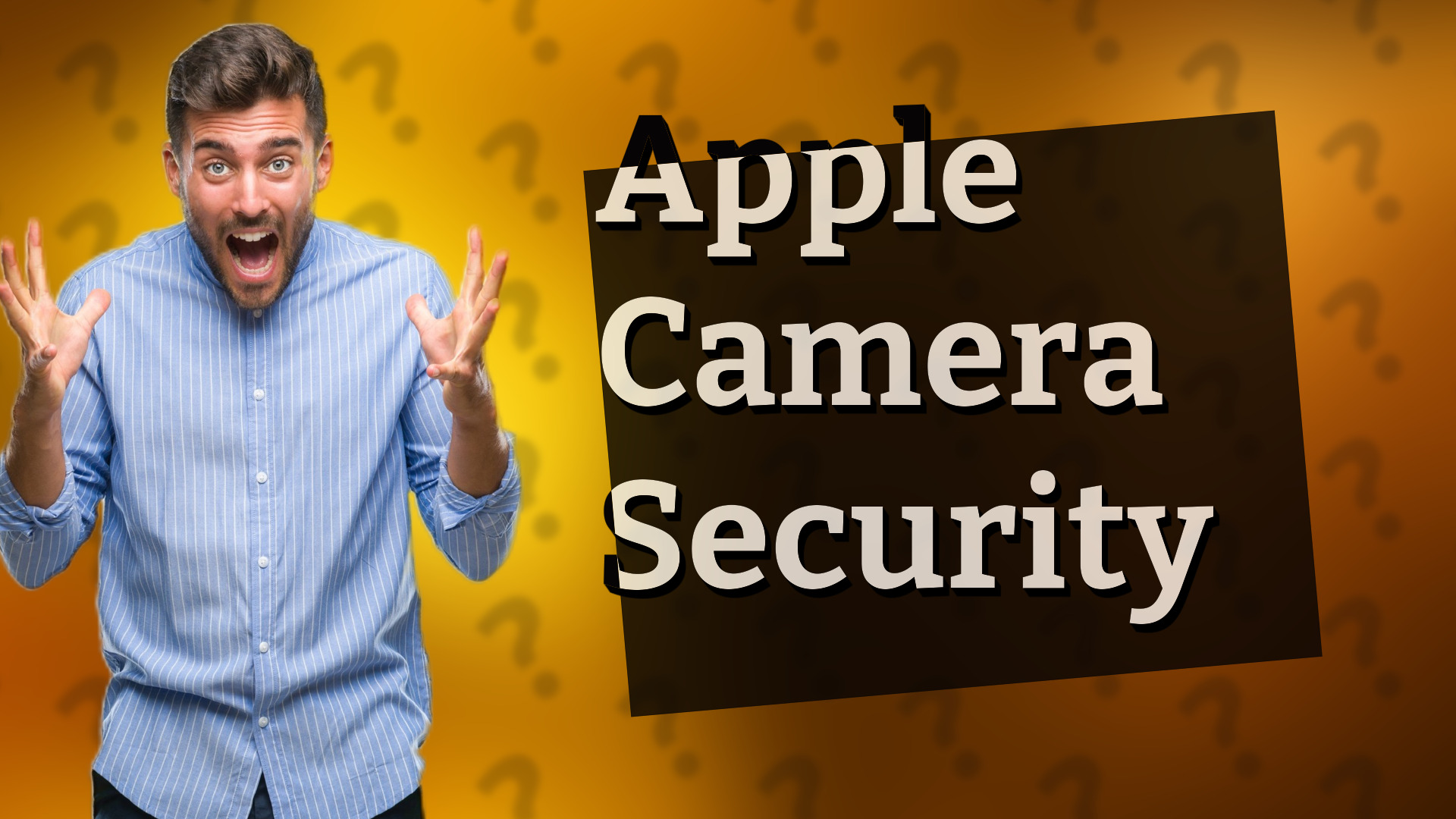 Apple Camera Security