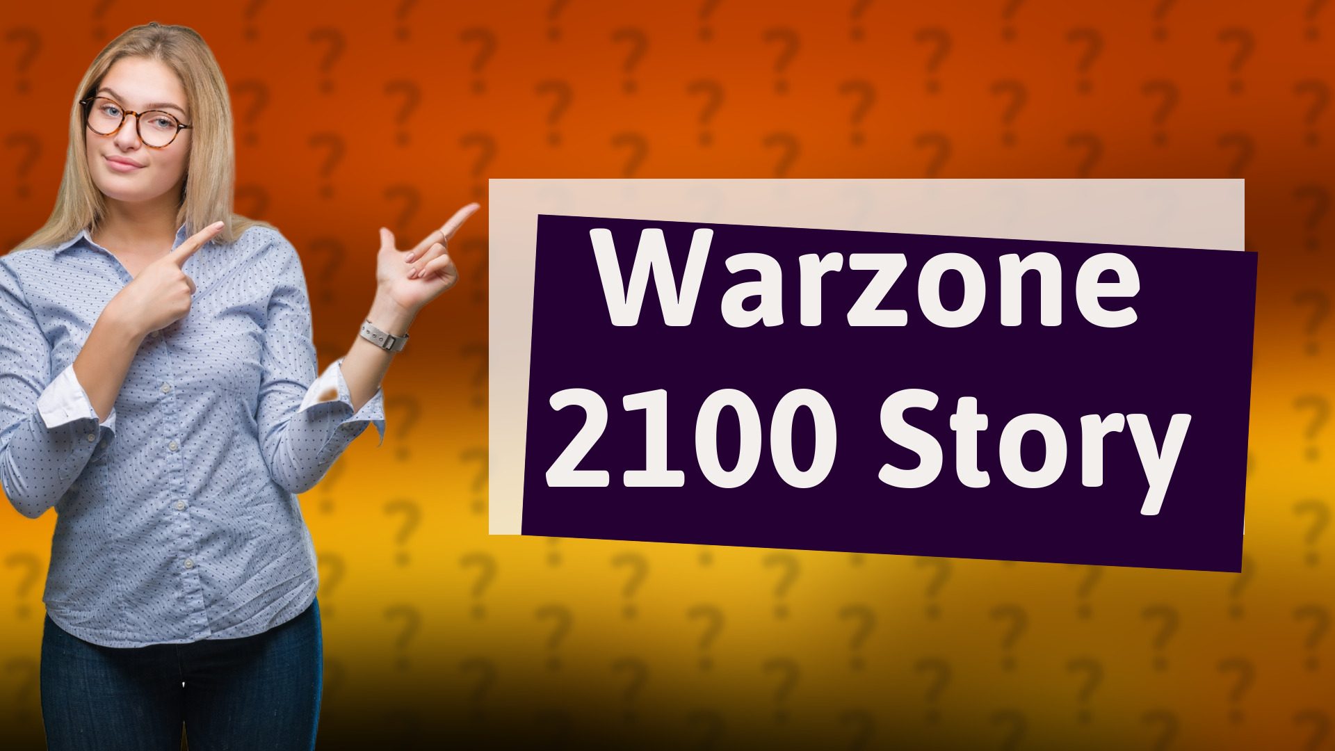 Warzone 2100 Story
