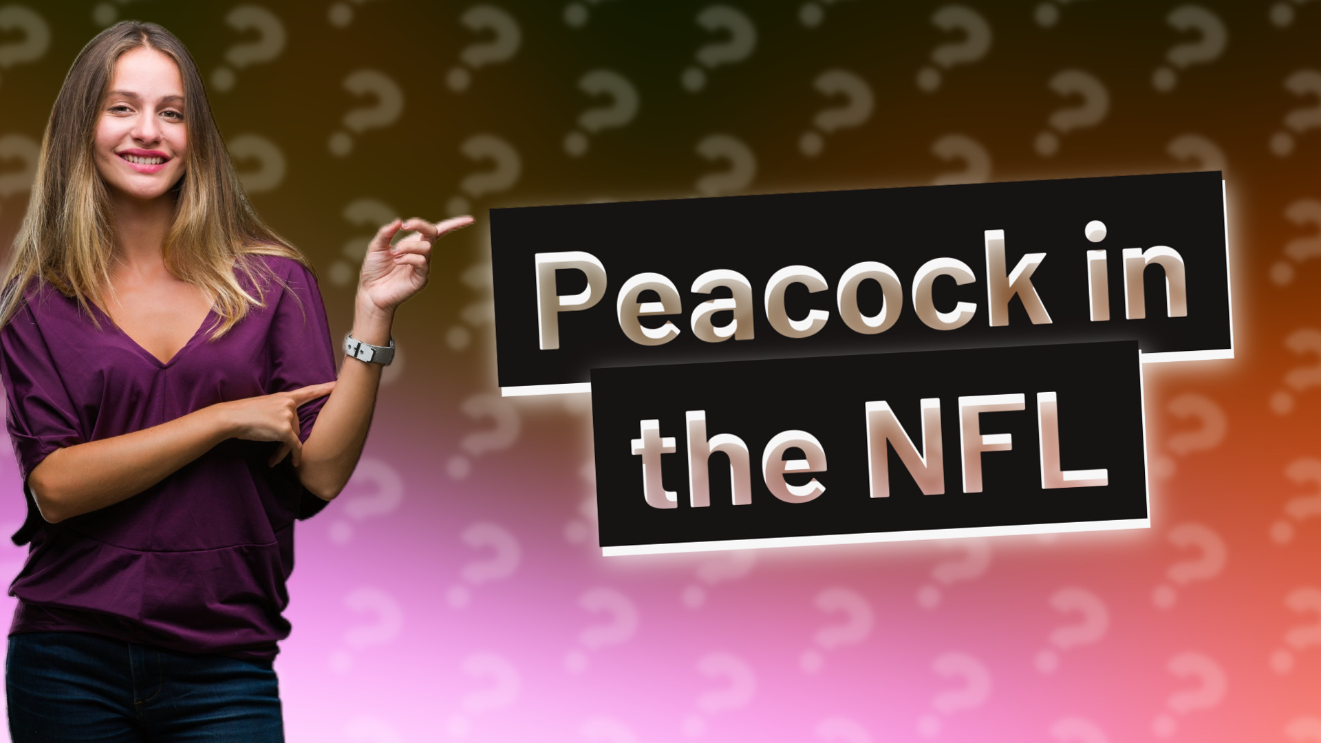 Peacock in the NFL