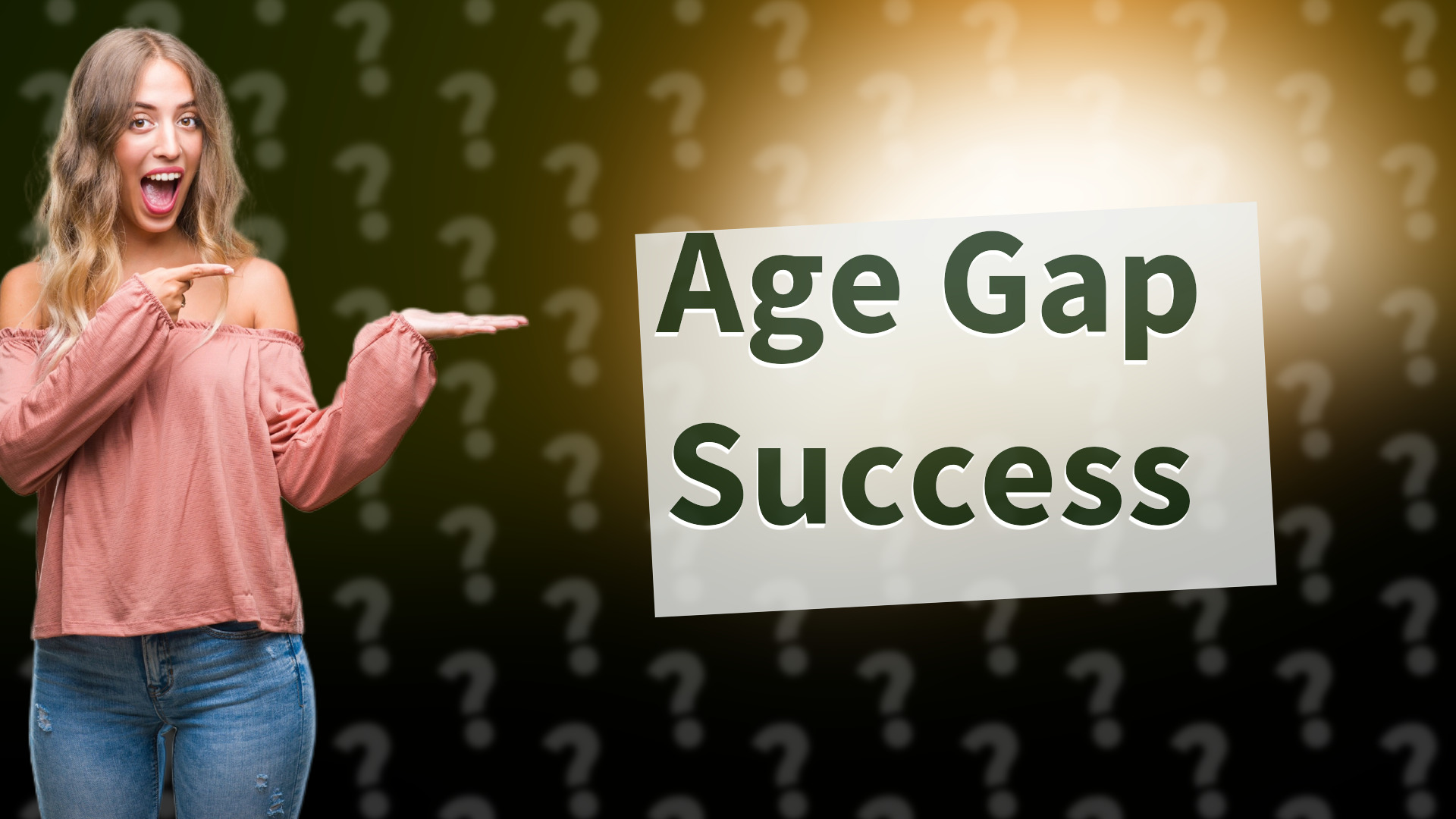 Age Gap Success