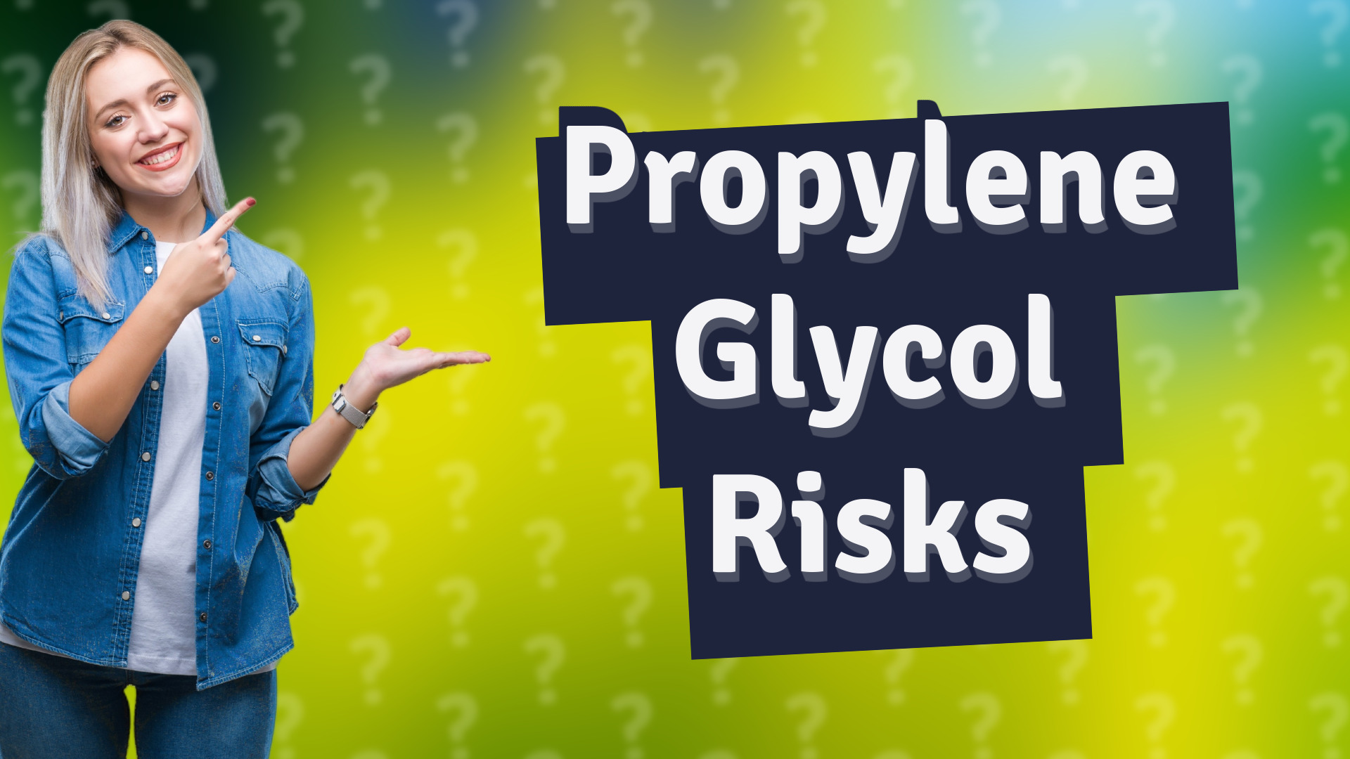 Propylene Glycol Risks