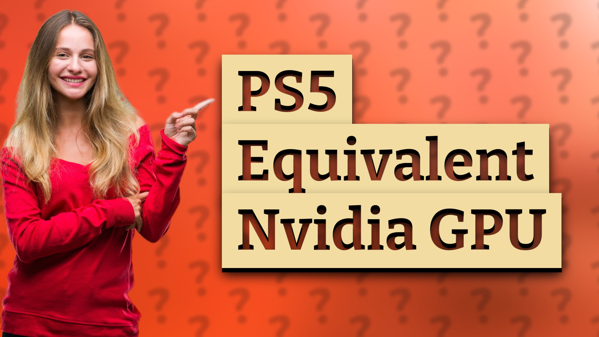 PS5 Equivalent Nvidia GPU